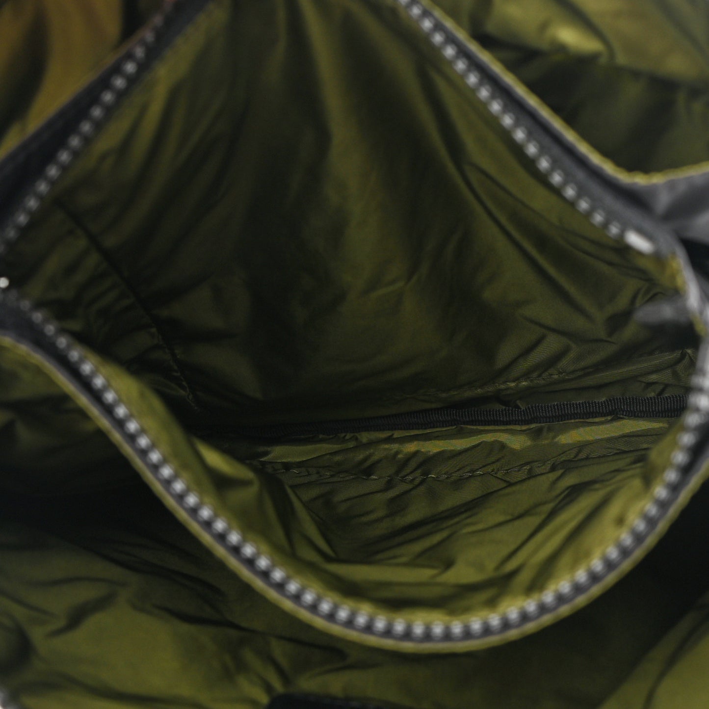 Nylon Messenger Black Tuscan Olive