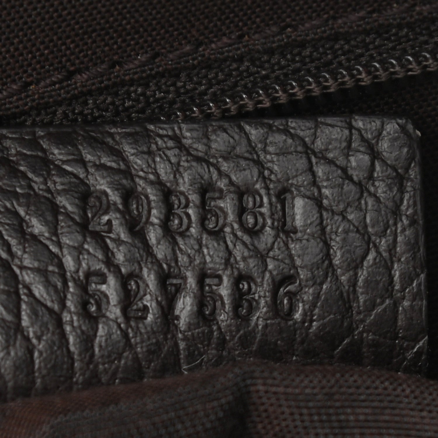 Gucci Crystal Monogram Medium Abbey Pocket Hobo Tote Dark Brown 7 of 10
