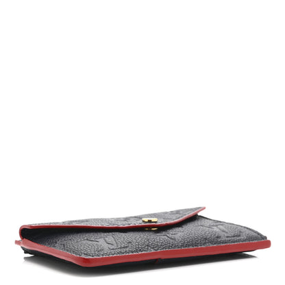 Louis Vuitton Empreinte Recto Verso Card Holder Marine Rouge 4 of 8