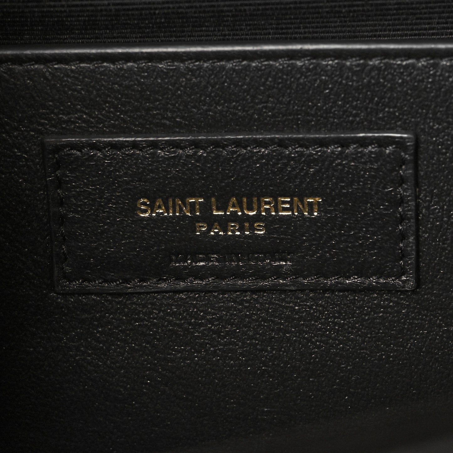 Grain De Poudre Medium Classic Monogram Kate Satchel Black