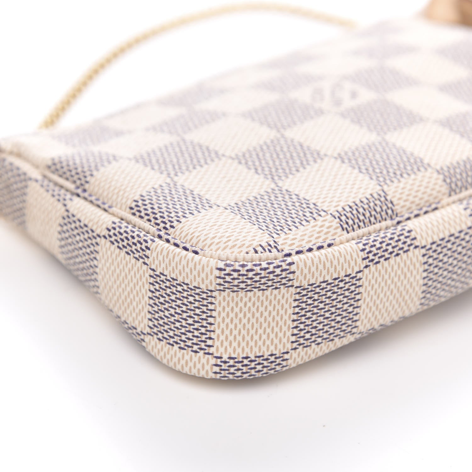 Louis Vuitton Damier Azur Mini Pochette Accessories 8 of 10