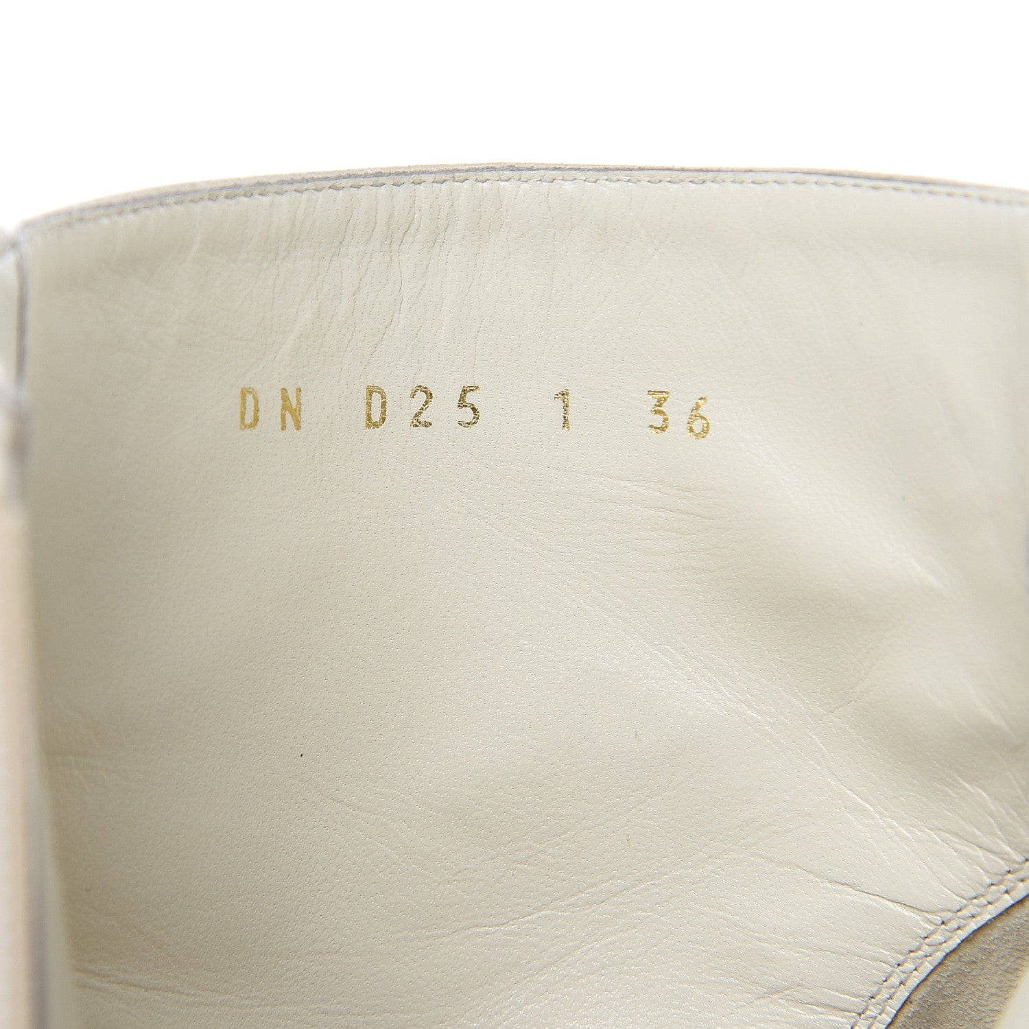 Valentino Garavani Calfskin Panther 110mm Ankle Boots 36 Light Ivory 7 of 13