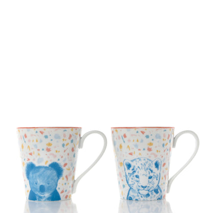 Hermes Porcelain Passe-Passe Mug Set of 2 3 of 9