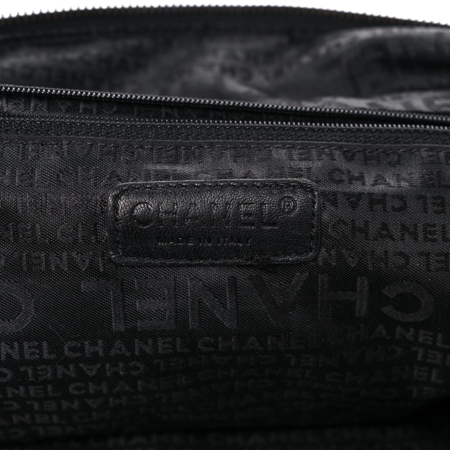 Chanel Caviar Square Stitched Tote Black 5 of 23