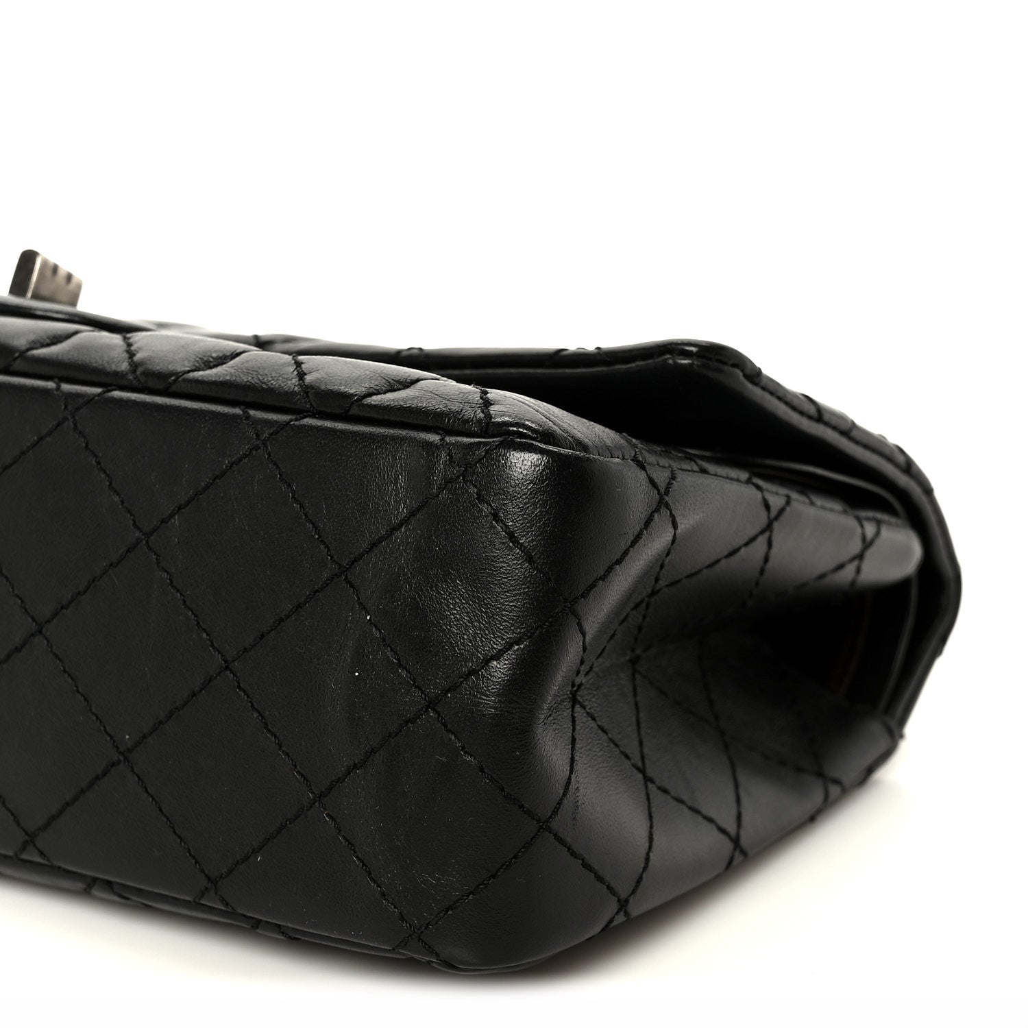 Chanel Aged Calfskin Quilted 2.55 Reissue 225 Flap Black 10 of 10
