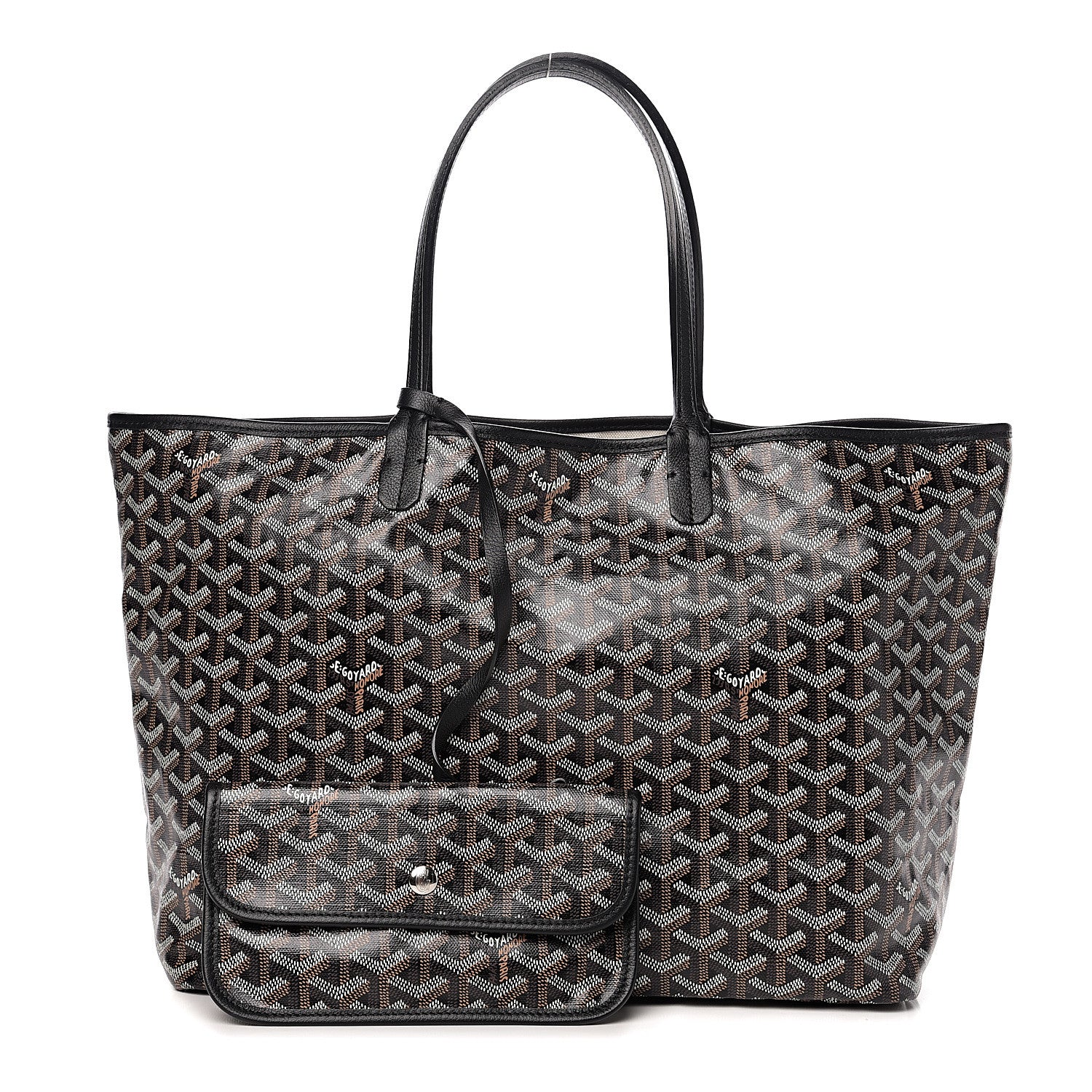 Goyard Goyardine Saint Louis PM Black 1 of 10