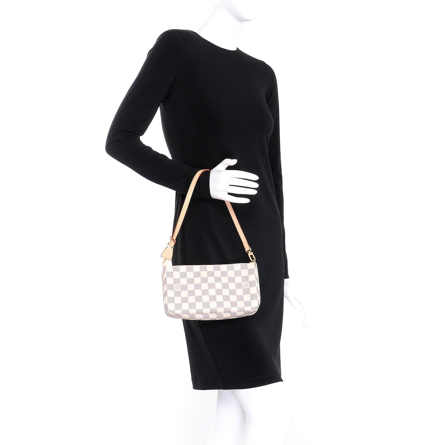 Louis Vuitton Damier Azur Pochette Accessories NM 2 of 8