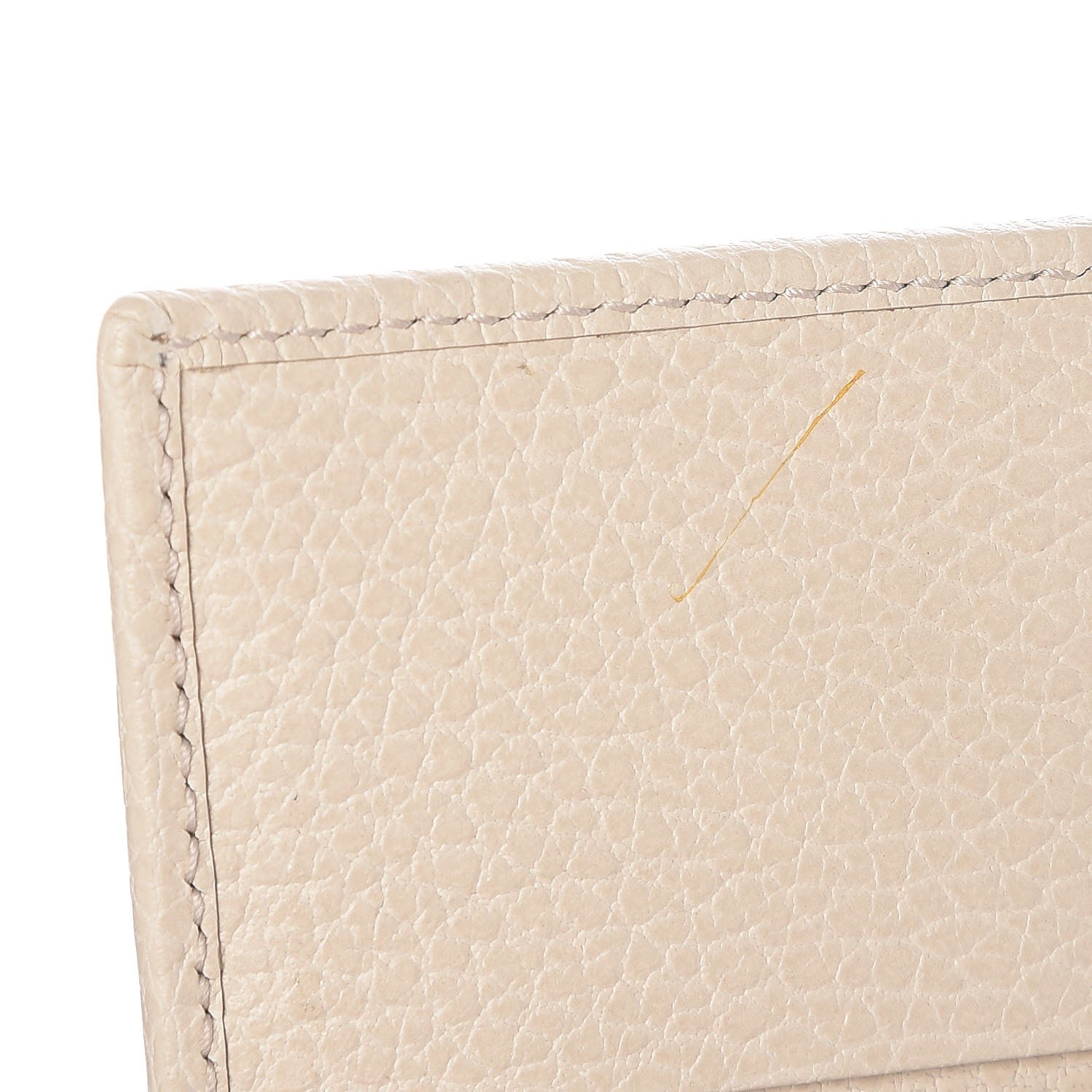 Gucci Dollar Calfskin Mini Swing Wallet Bag Mystic White 8 of 9