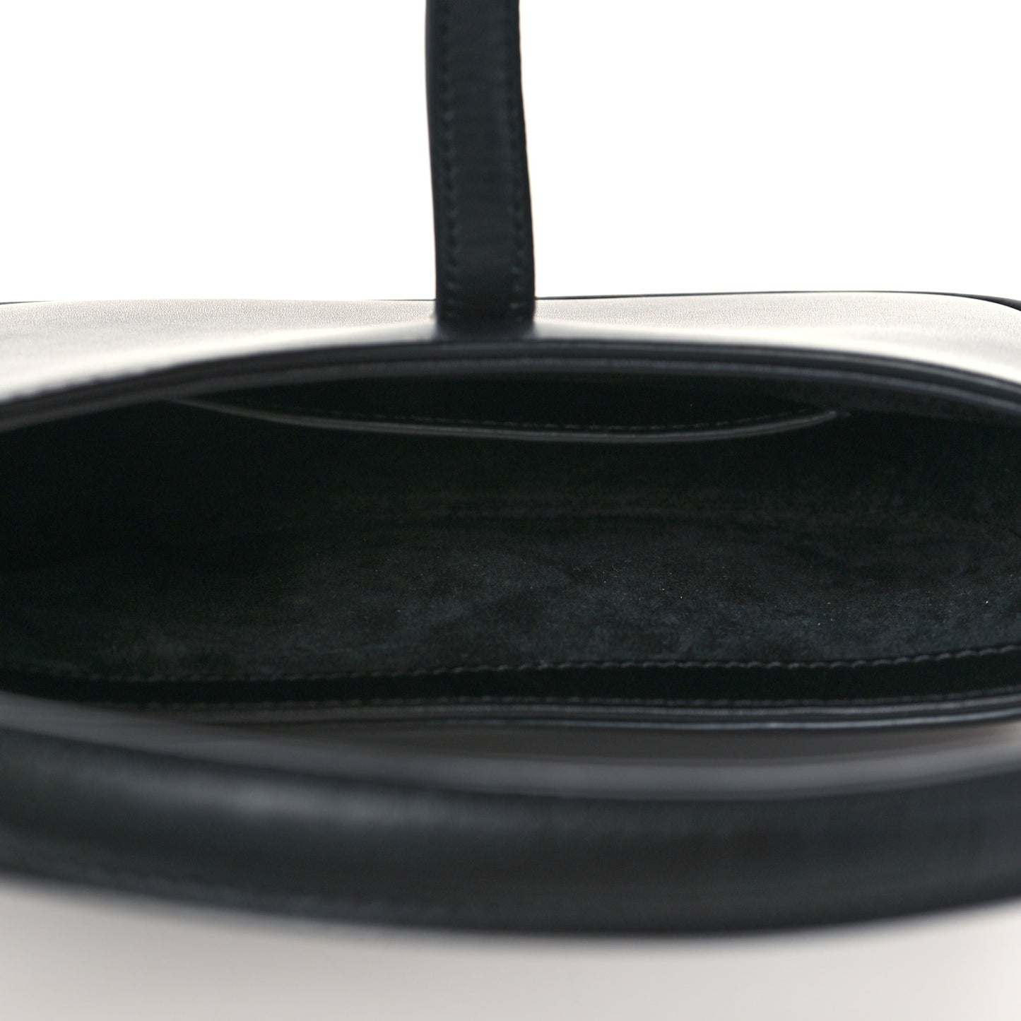 Smooth Calfskin Le 5 A 7 Mini Hobo Black