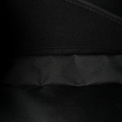 Louis Vuitton Calfskin Monogram Shadow Trio Messenger Black 4 of 8