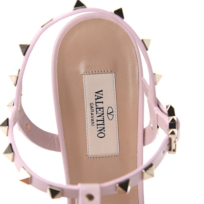 Valentino Garavani Calfskin Rockstud 60mm City Sandals 41 Water Rose 7 of 8