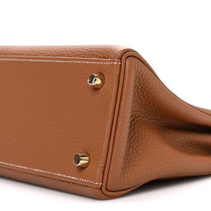 Hermes Togo Kelly Retourne 25 Gold 19 of 20