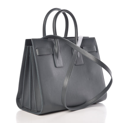 Saint Laurent Calfskin Small Sac De Jour Fog 3 of 8