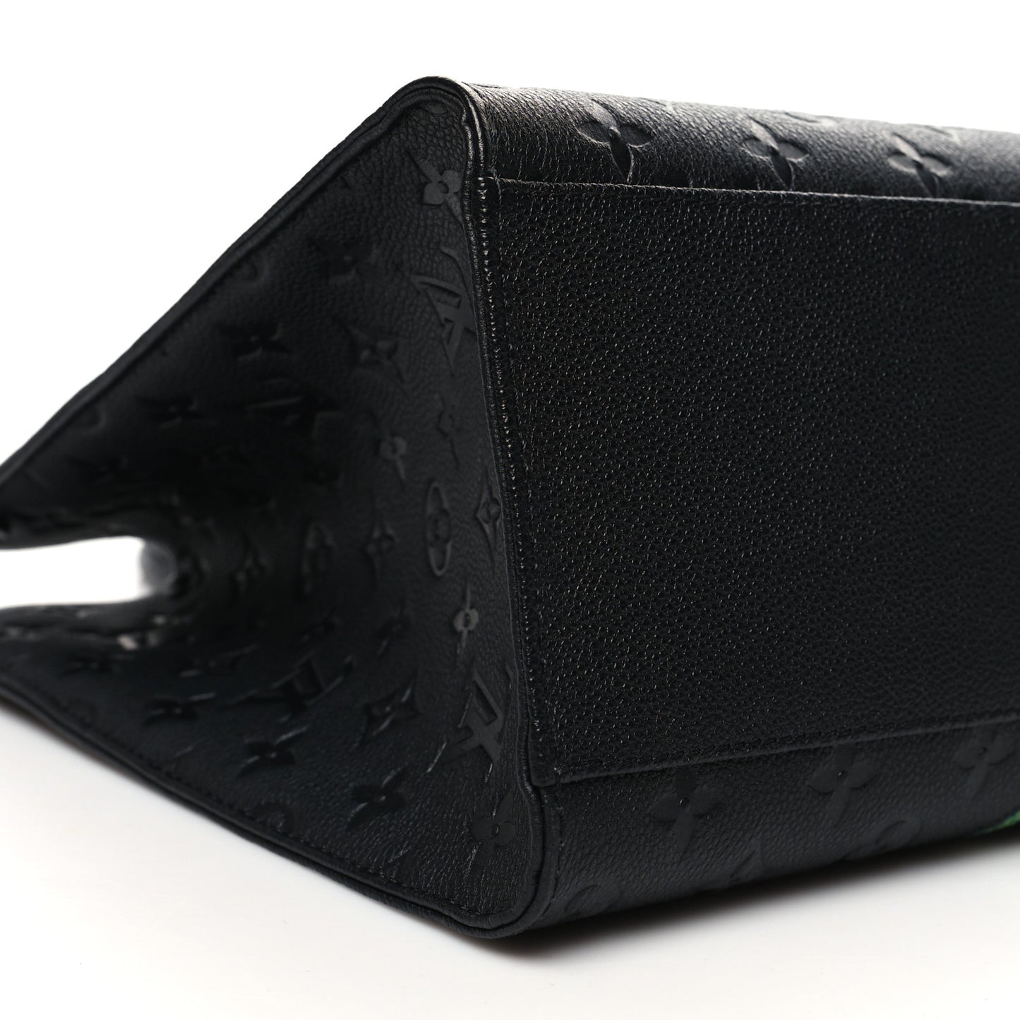 LV X YK Empreinte Inlaid Kusama Flowers Onthego MM Black