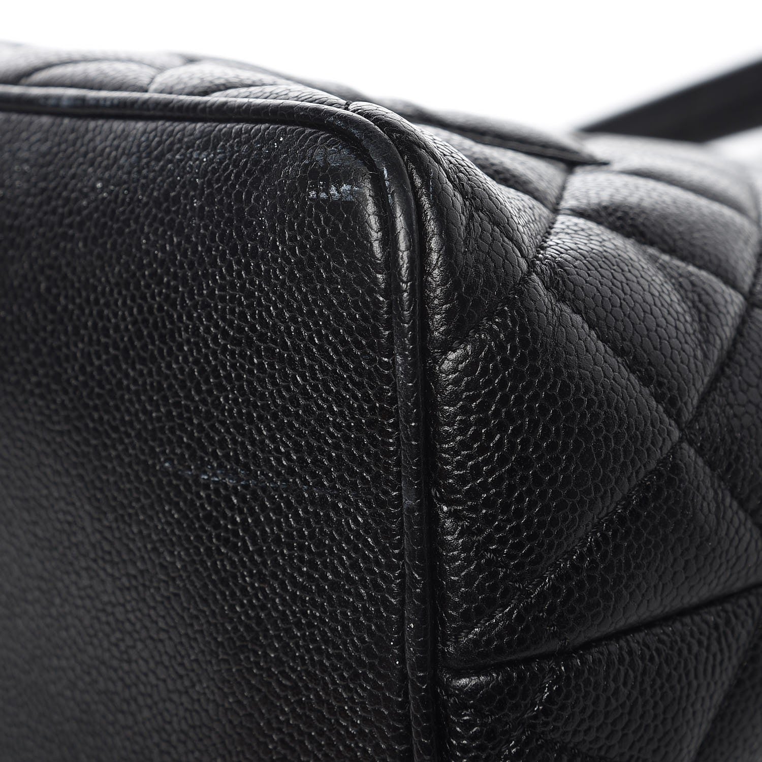 Chanel Caviar Quilted Medallion Tote Black 16 of 17