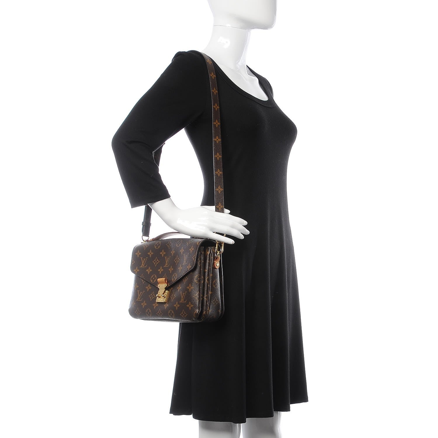 Louis Vuitton Monogram Pochette Metis 2 of 8