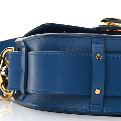 Chloe Calfskin Small Tess Bag Smoky Blue 8 of 9