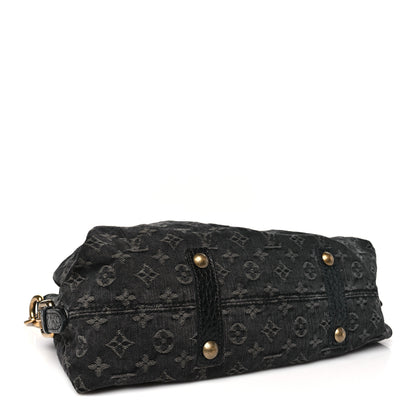 Louis Vuitton Denim Neo Cabby MM Black 4 of 9