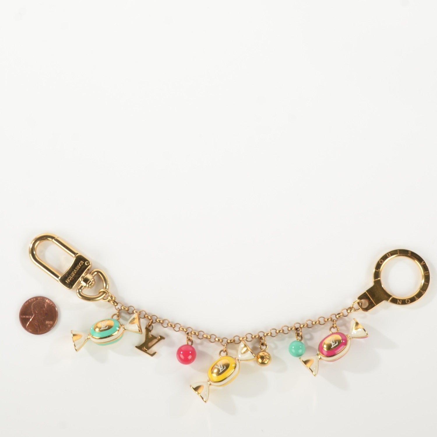 Louis Vuitton Delice Key Chain Bag Charm 2 of 4