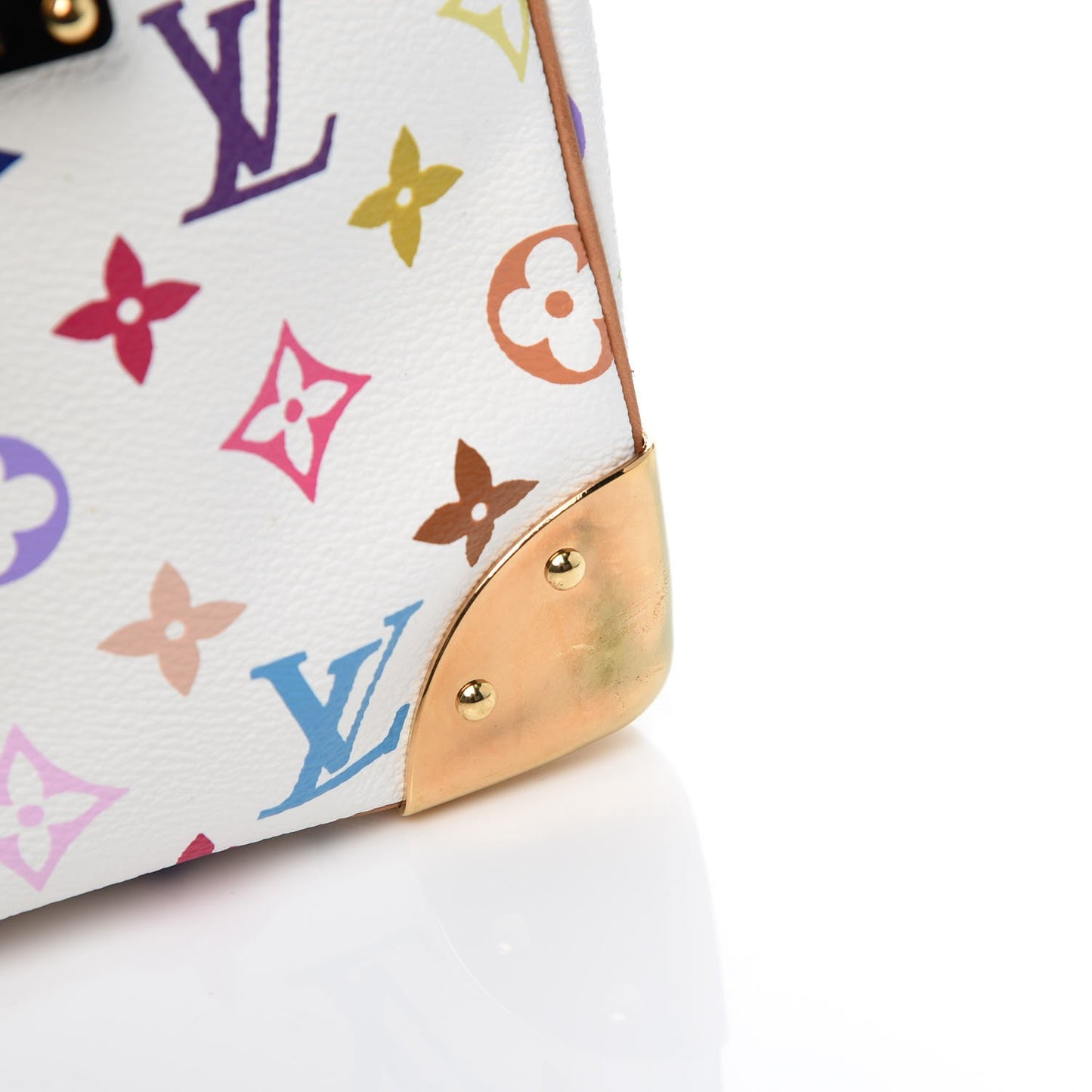 Monogram Multicolor Speedy 30 White
