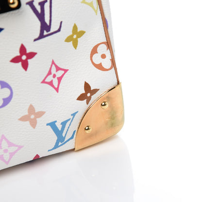 Louis Vuitton Monogram Multicolor Speedy 30 White 12 of 13