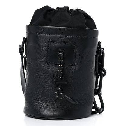 Louis Vuitton Shadow Monogram Chalk Nano Bag Black 10 of 10