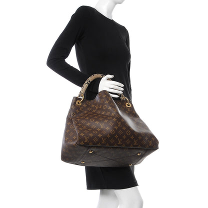 Louis Vuitton Snakeskin Monogram Artsy MM 2 of 7
