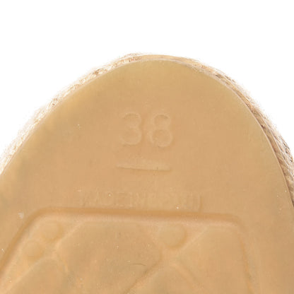 Chanel Mesh Grosgrain CC Espadrilles 38 Pink 9 of 10