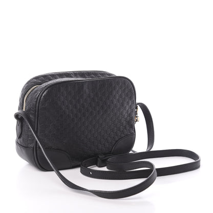 Gucci Microguccissima Mini Bree Messenger Bag Black 3 of 10