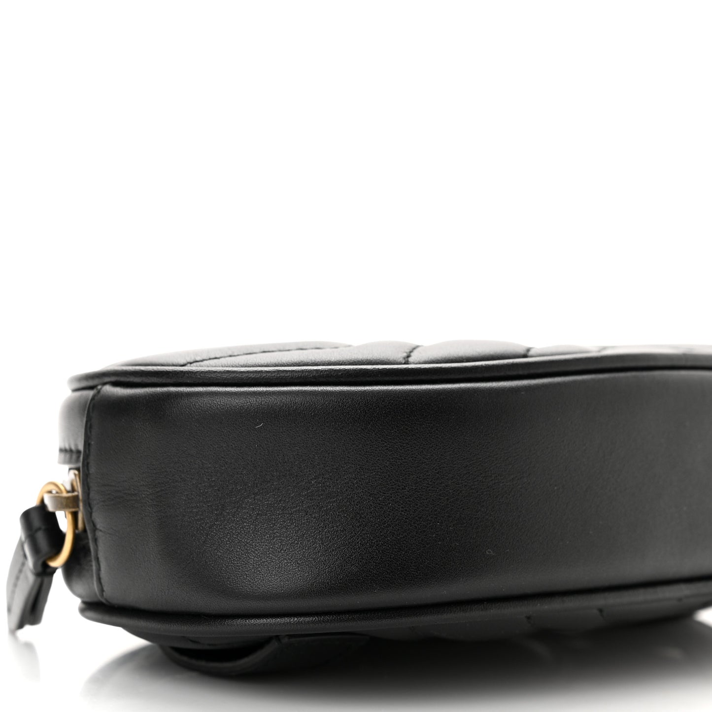 Calfskin Matelasse GG Marmont Belt Bag 85 34 Black