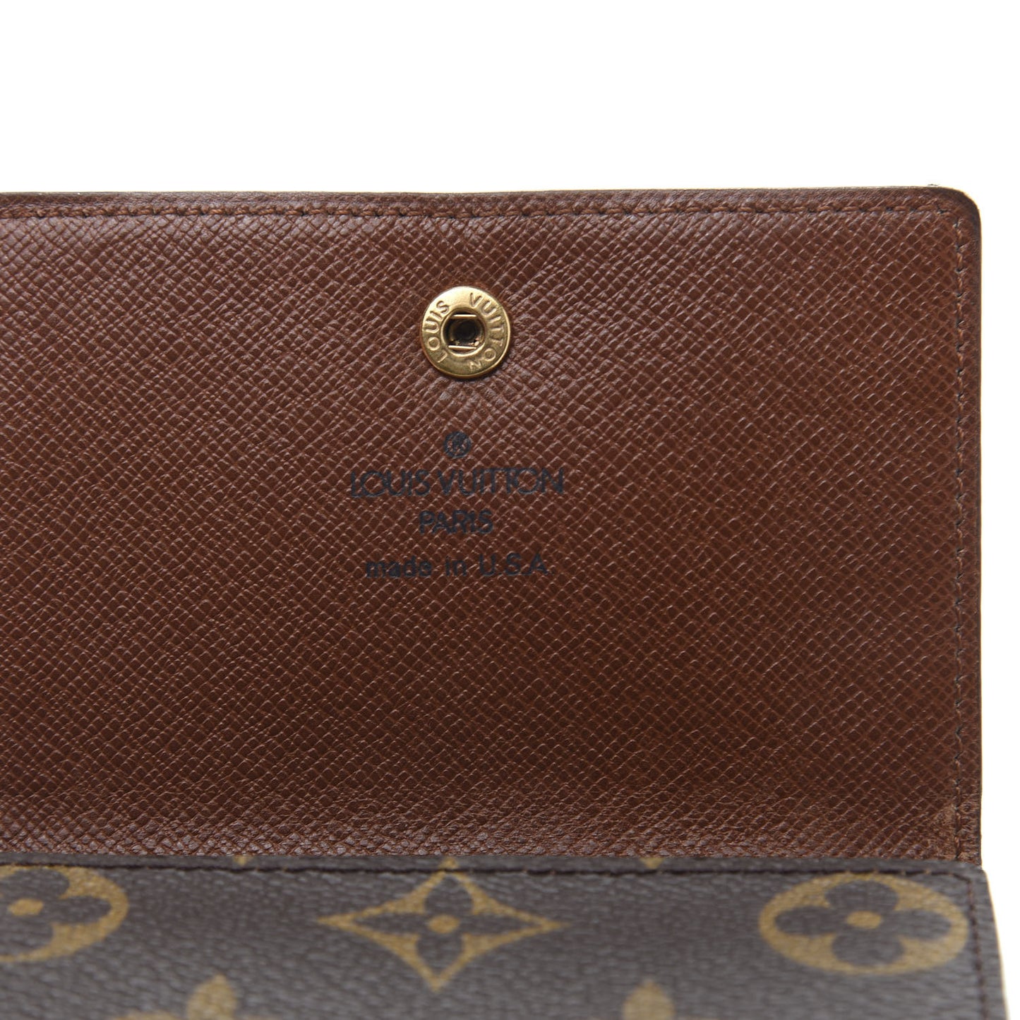 Monogram Photo Business Card Holder