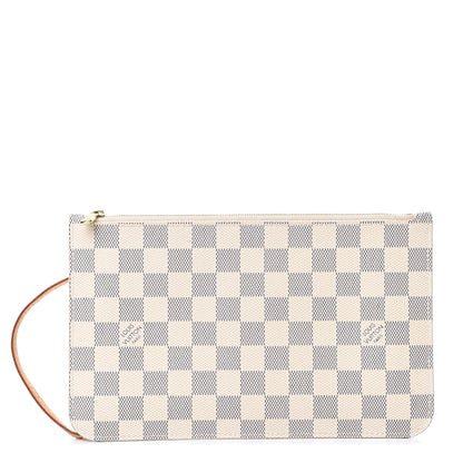 Louis Vuitton Damier Azur Neverfull MM GM Pochette 1 of 12