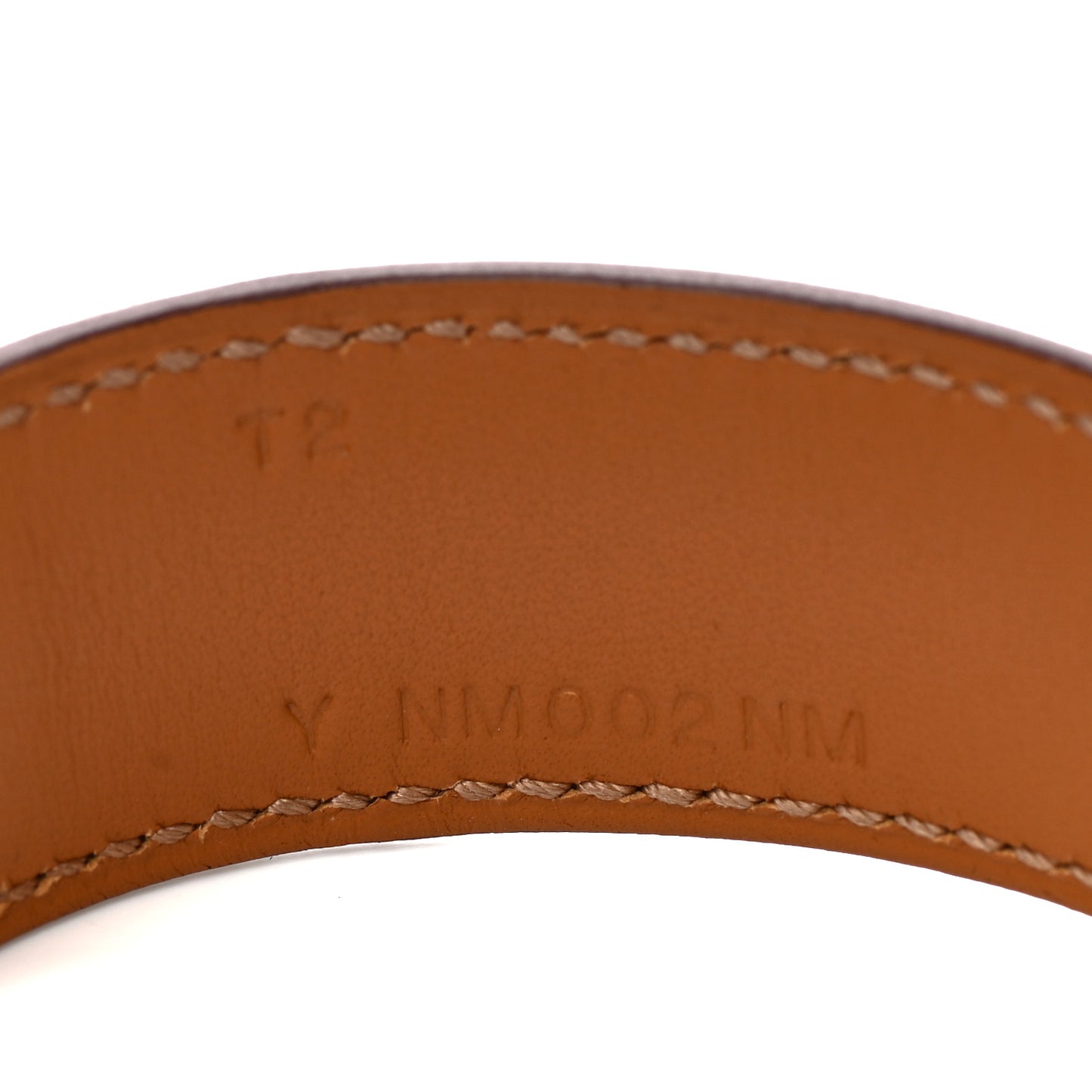 Madame Calfskin Collier de Chien 24 Bracelet T2 Gold