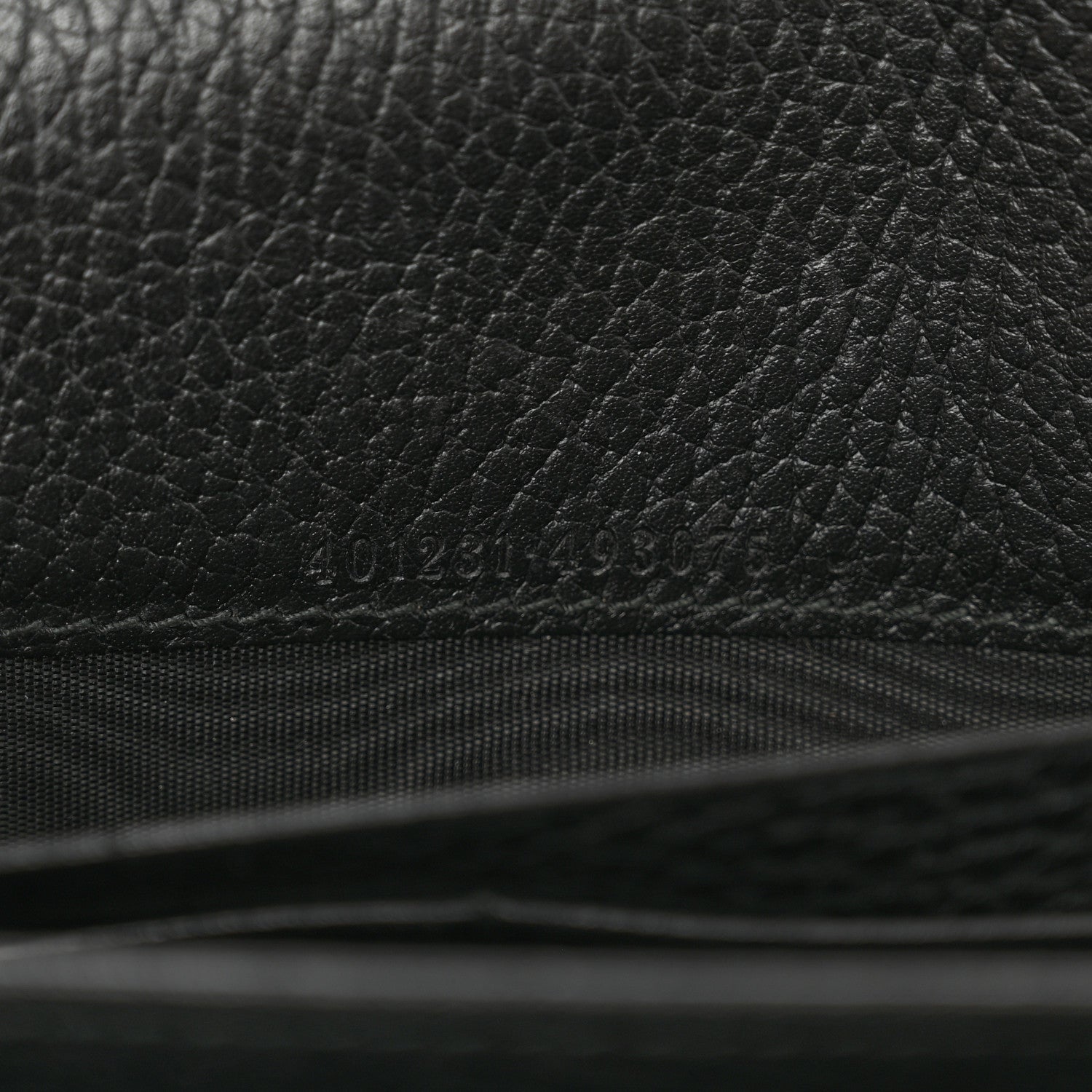 Gucci Calfskin Mini Dionysus Chain Wallet Black 7 of 13