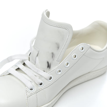 Gucci Calfskin Interlocking G Perforated Womens Ace Sneakers 35 White Wild Rose 13 of 14