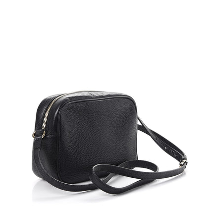 Gucci Pebbled Calfskin Small Soho Disco Bag Black 3 of 7