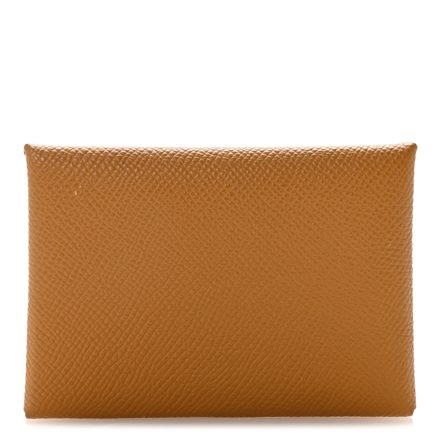 Hermes Epsom Calvi Duo Card Case Biscuit 1 of 10