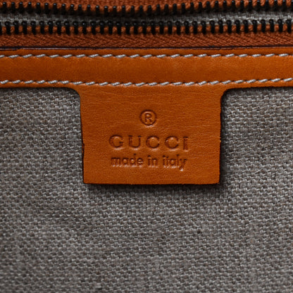 Gucci Smooth Calfskin Large Flap Tote Light Brown 6 of 10