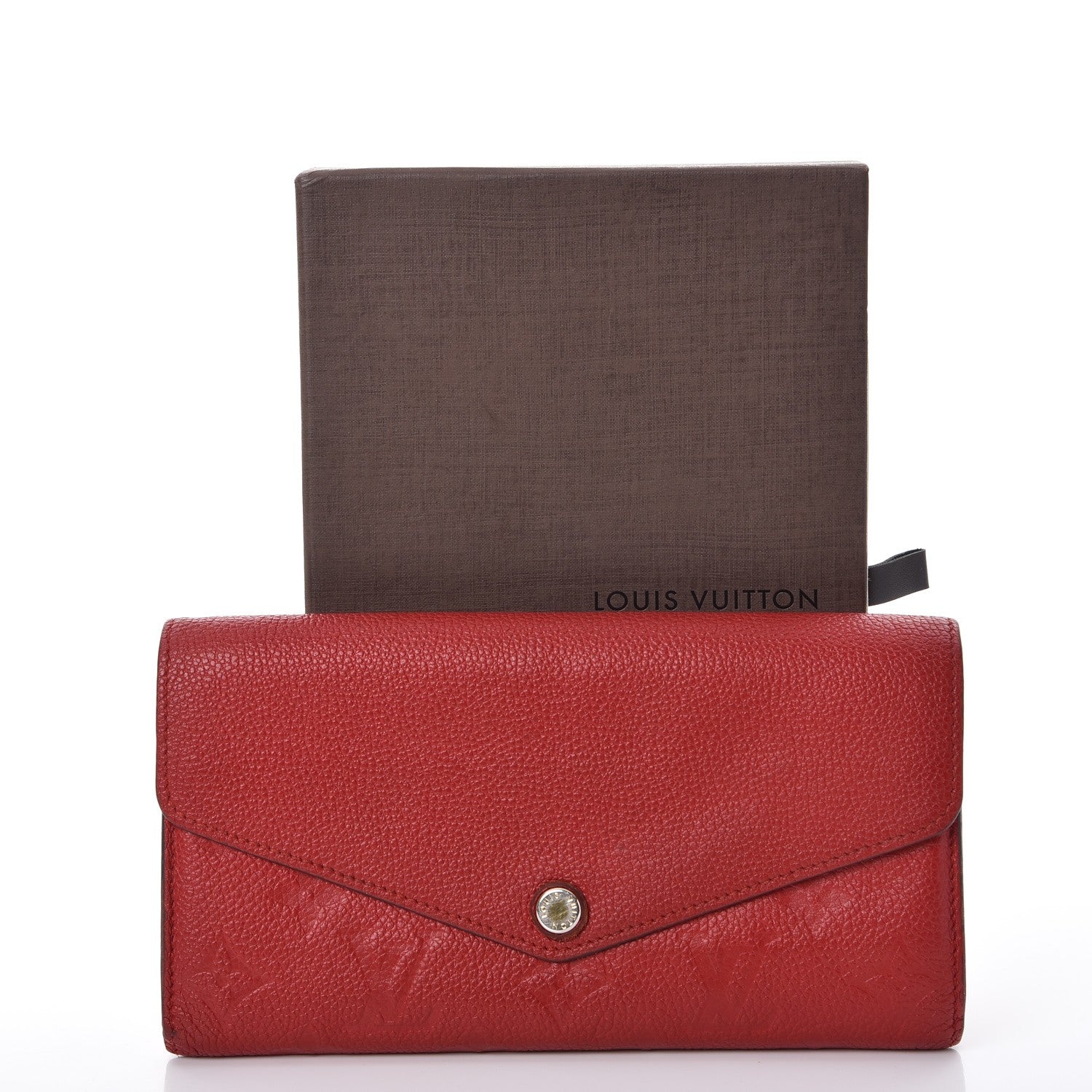 Louis Vuitton Empreinte Sarah Wallet NM Cherry 12 of 12