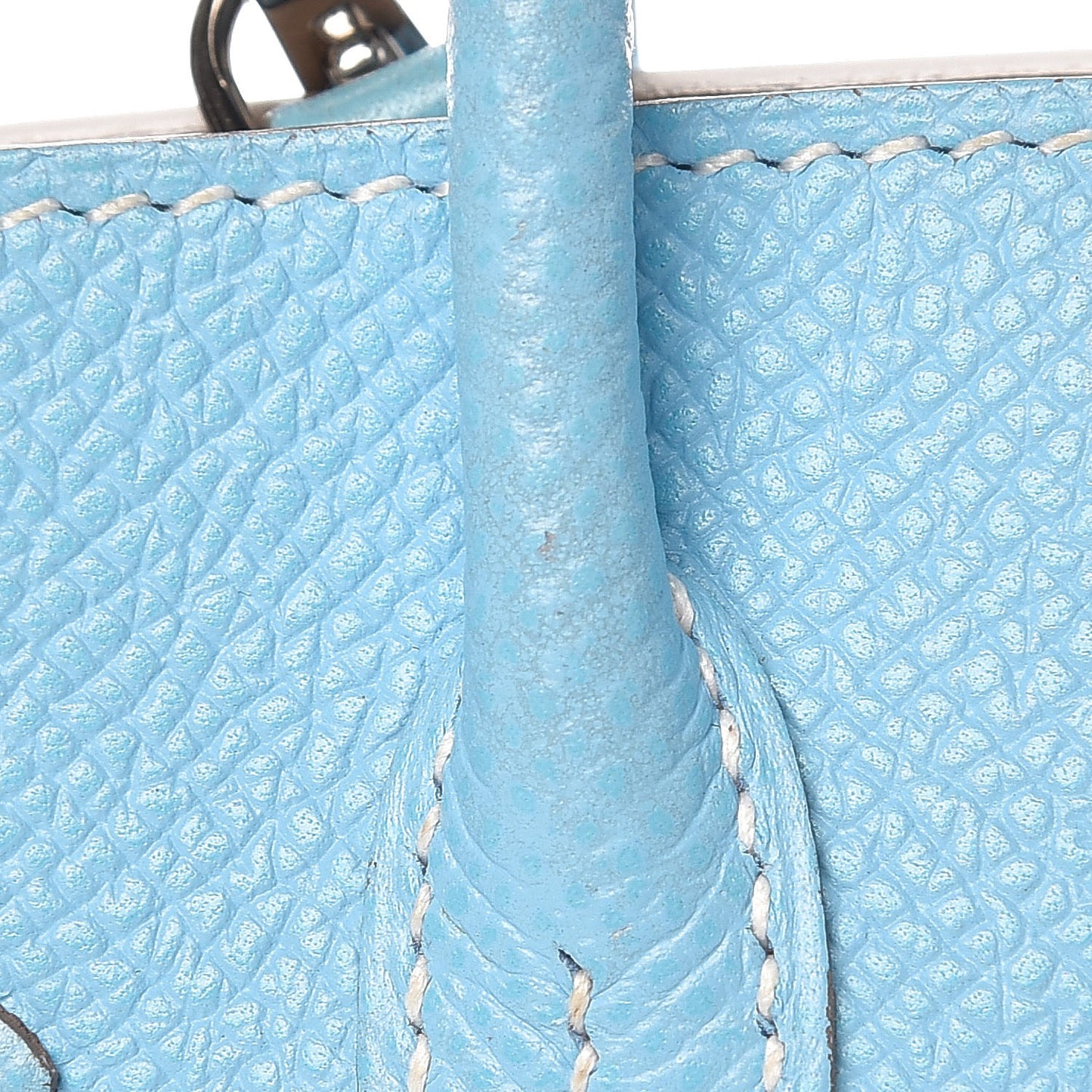 Epsom Micro Birkin 15 Celeste