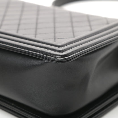 Chanel Lambskin Quilted New Medium Boy Flap Black 11 of 17