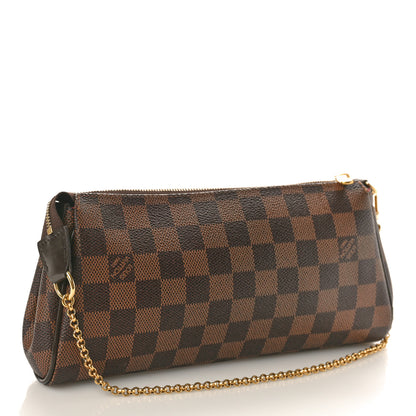 Louis Vuitton Damier Ebene Eva Clutch 3 of 10