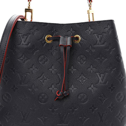 Louis Vuitton Empreinte Neonoe MM Marine Rouge 9 of 11