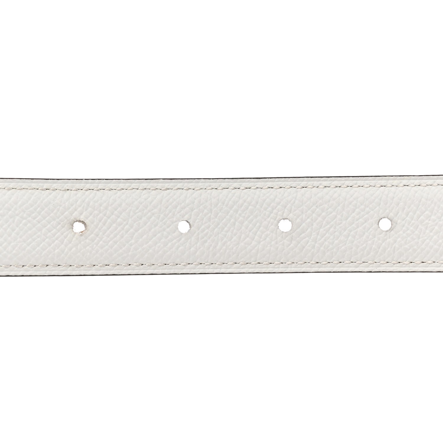 Hermes Epsom Swift 24mm Gamma Belt 85 Etoupe White 6 of 6