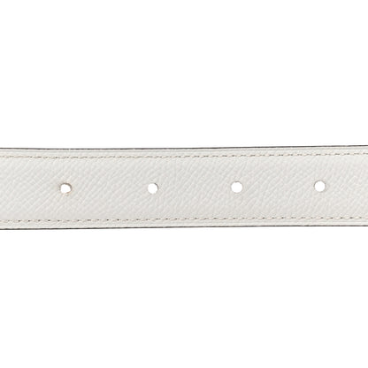 Hermes Epsom Swift 24mm Gamma Belt 85 Etoupe White 6 of 6