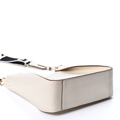 Stella McCartney Eco Alter Nappa Perforated Logo Mini Crossbody White 3 of 9