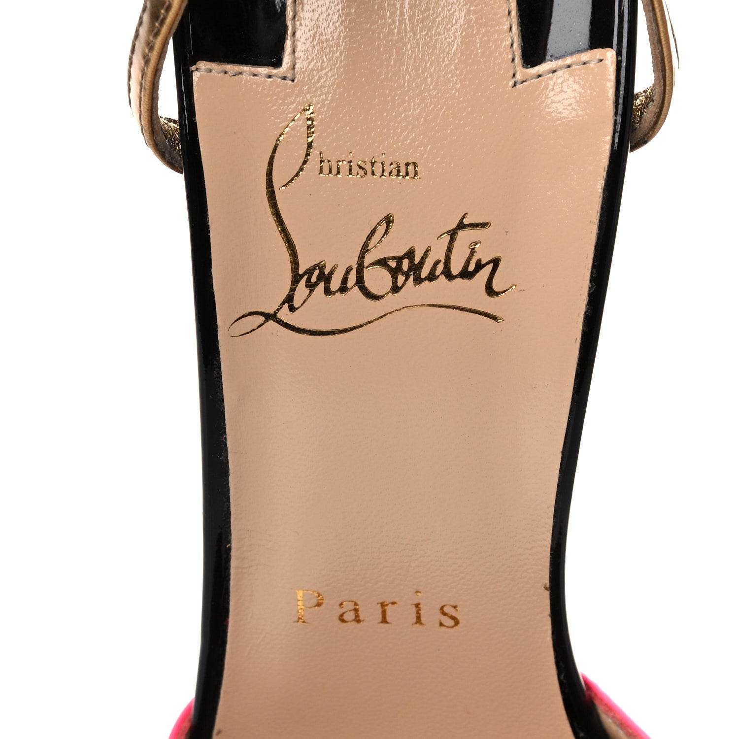 Christian Louboutin Patent Specchio Rivierina 100 Pumps 37 Shocking Pink 7 of 16
