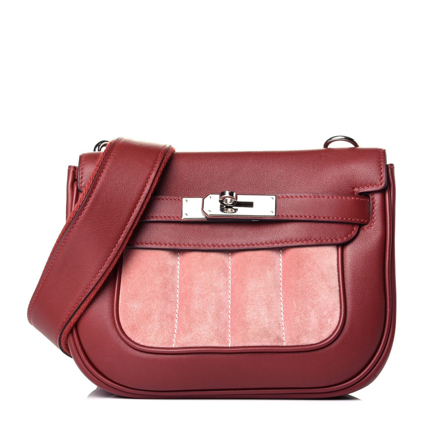 Swift Veau Doblis Mini Sac Berline 21 Rouge H Rose Indienne