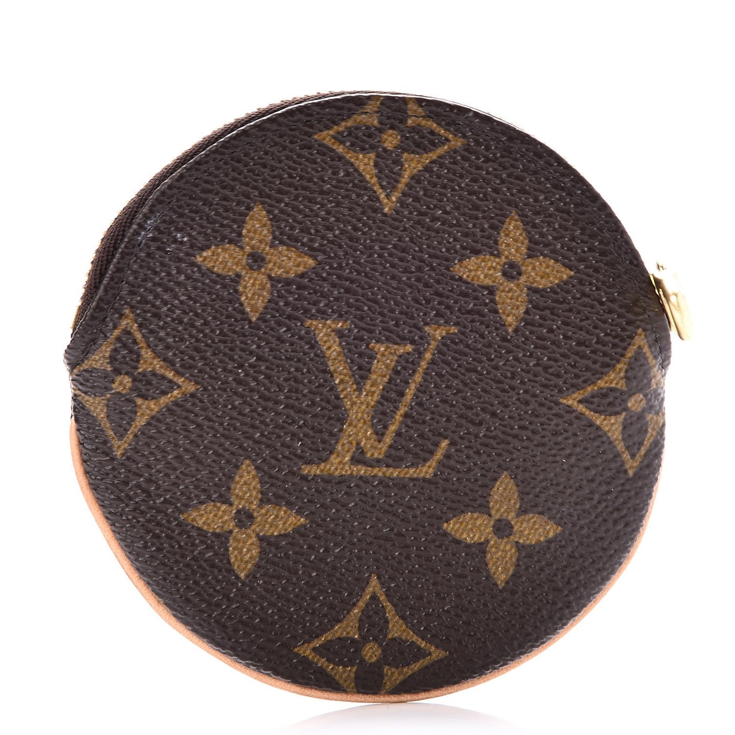 Monogram Round Coin Purse