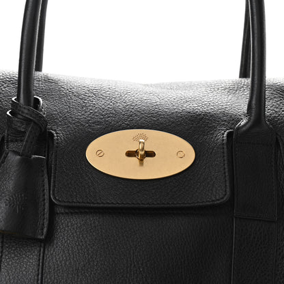 Mulberry Natural Leather Bayswater Black 7 of 11